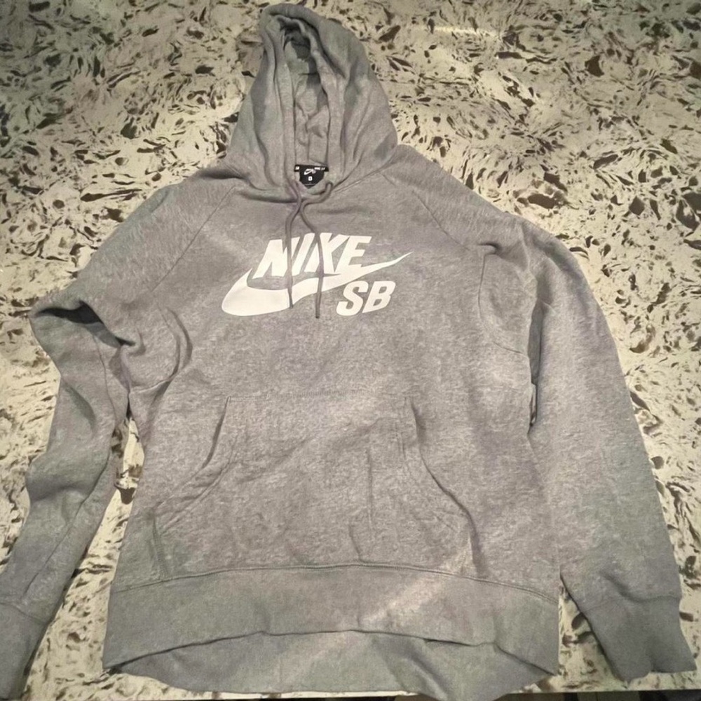 Nike SB Light Gray Hoodie